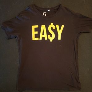 Vintage Mens guess shirt black E$SY